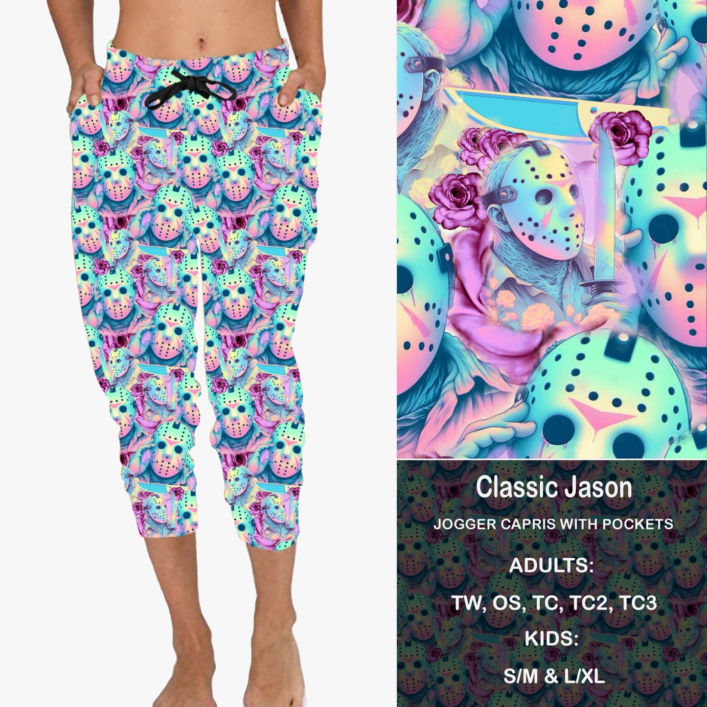 CLASSIC JASON - Full & Capri Joggers Preorder Closes 7/31