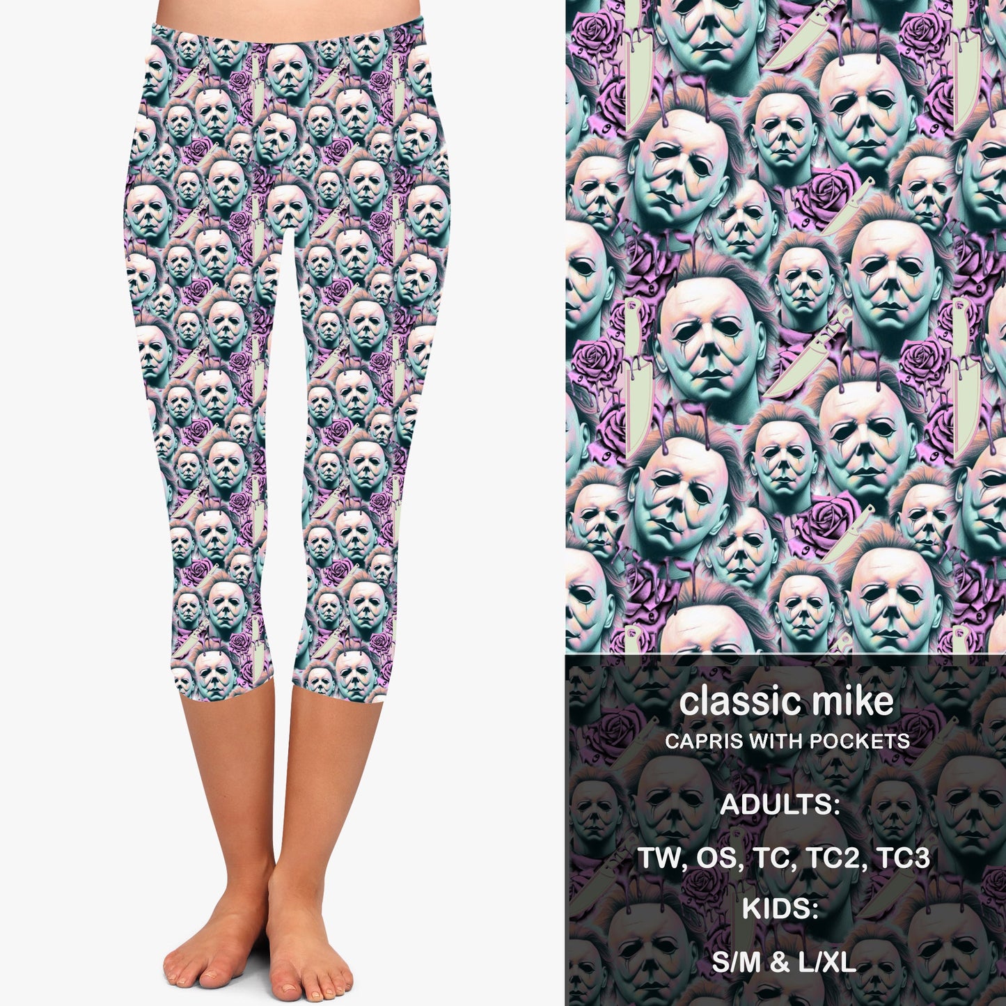 CLASSIC MIKE - Leggings & Capris with Pockets Preorder Closes 7/31