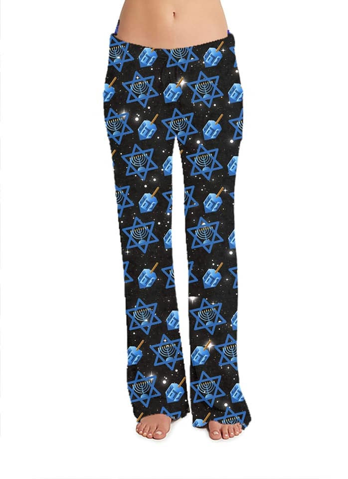 Hanukkah leggings and lounge pants