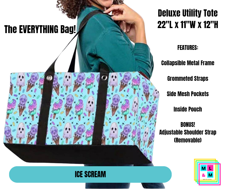 Ice Scream Collapsible Tote