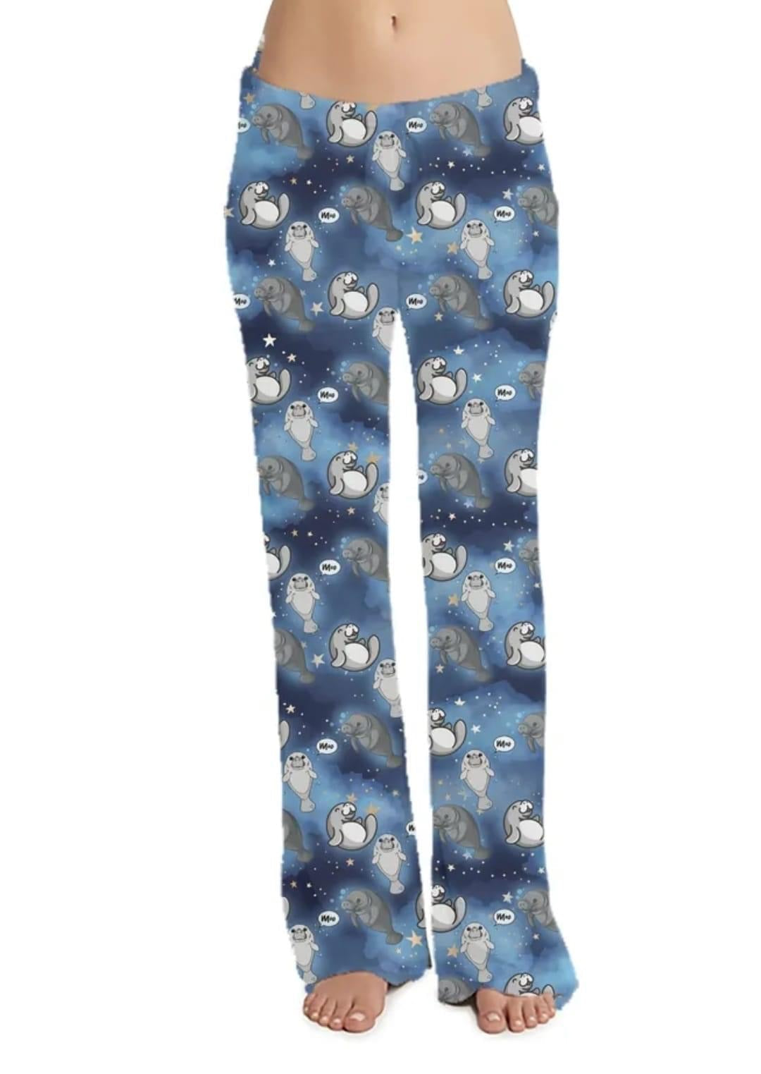 Manatee capris, lounge pants, and joggers with pockets