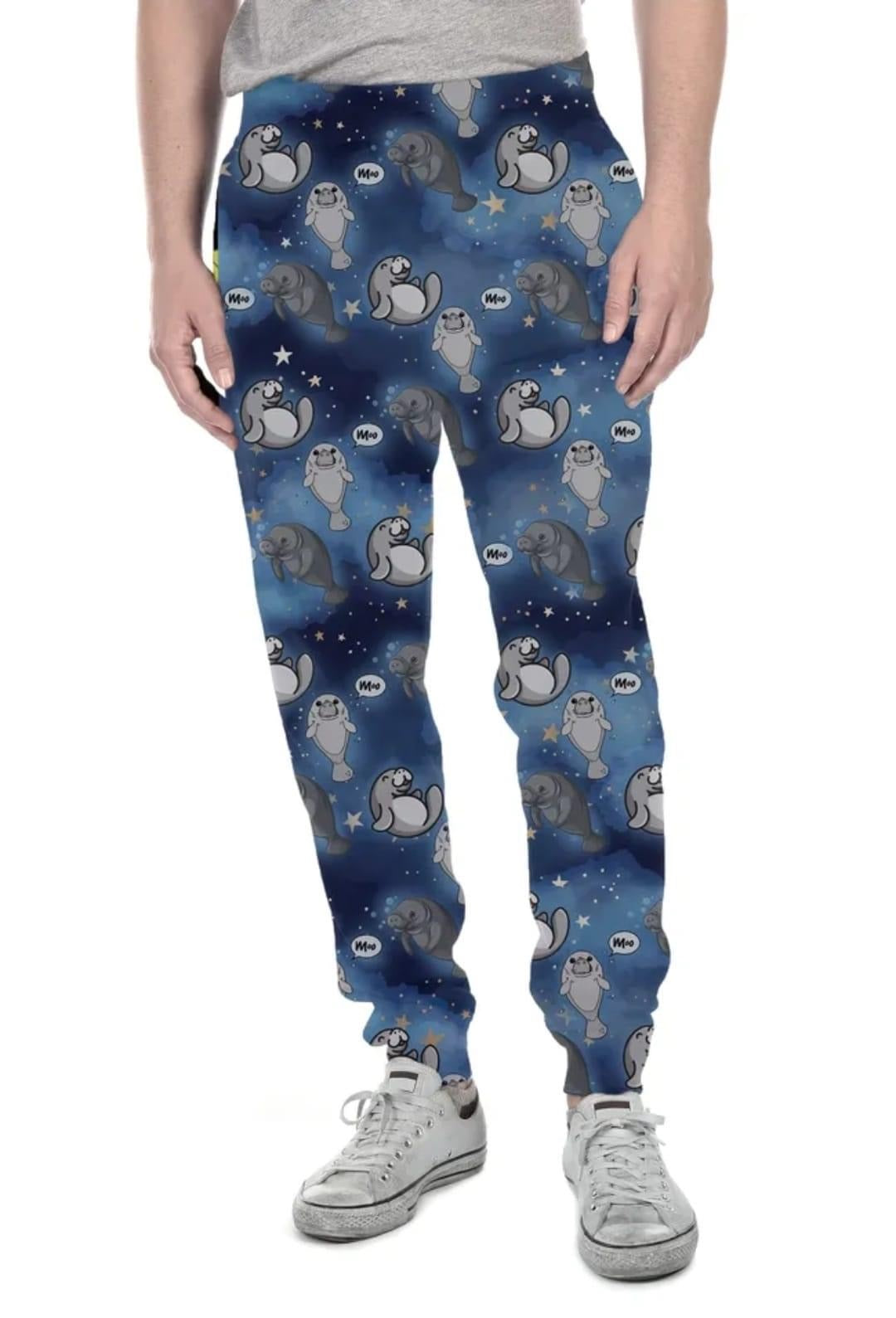 Manatee capris, lounge pants, and joggers with pockets