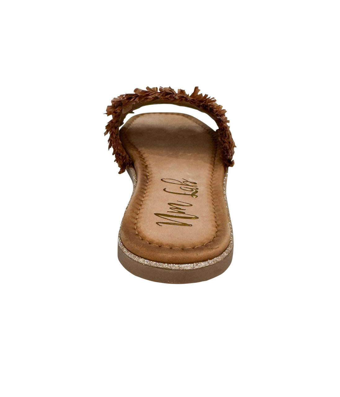 Juana Woven Sandals in Tan