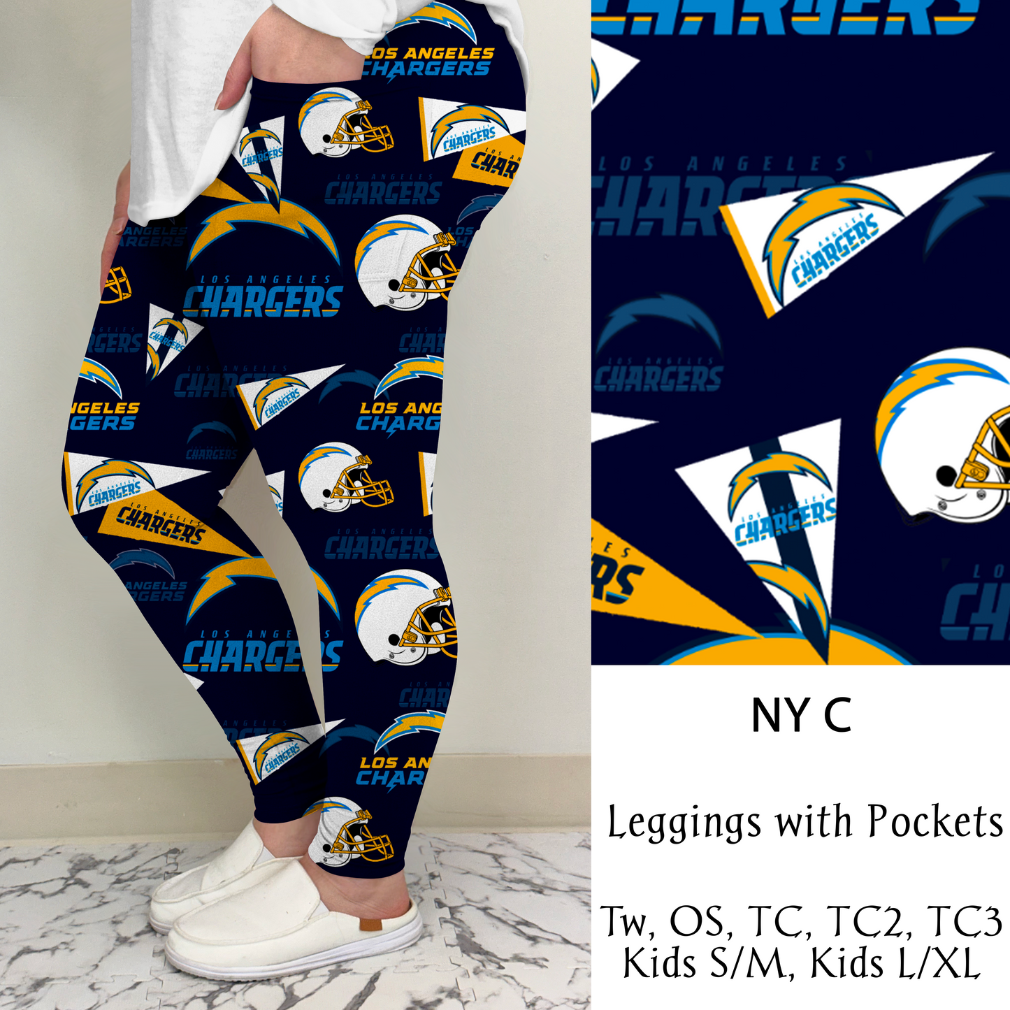 LA C Football Leggings/Capri/Joggers | Run ends 8/16 | ETA Late September