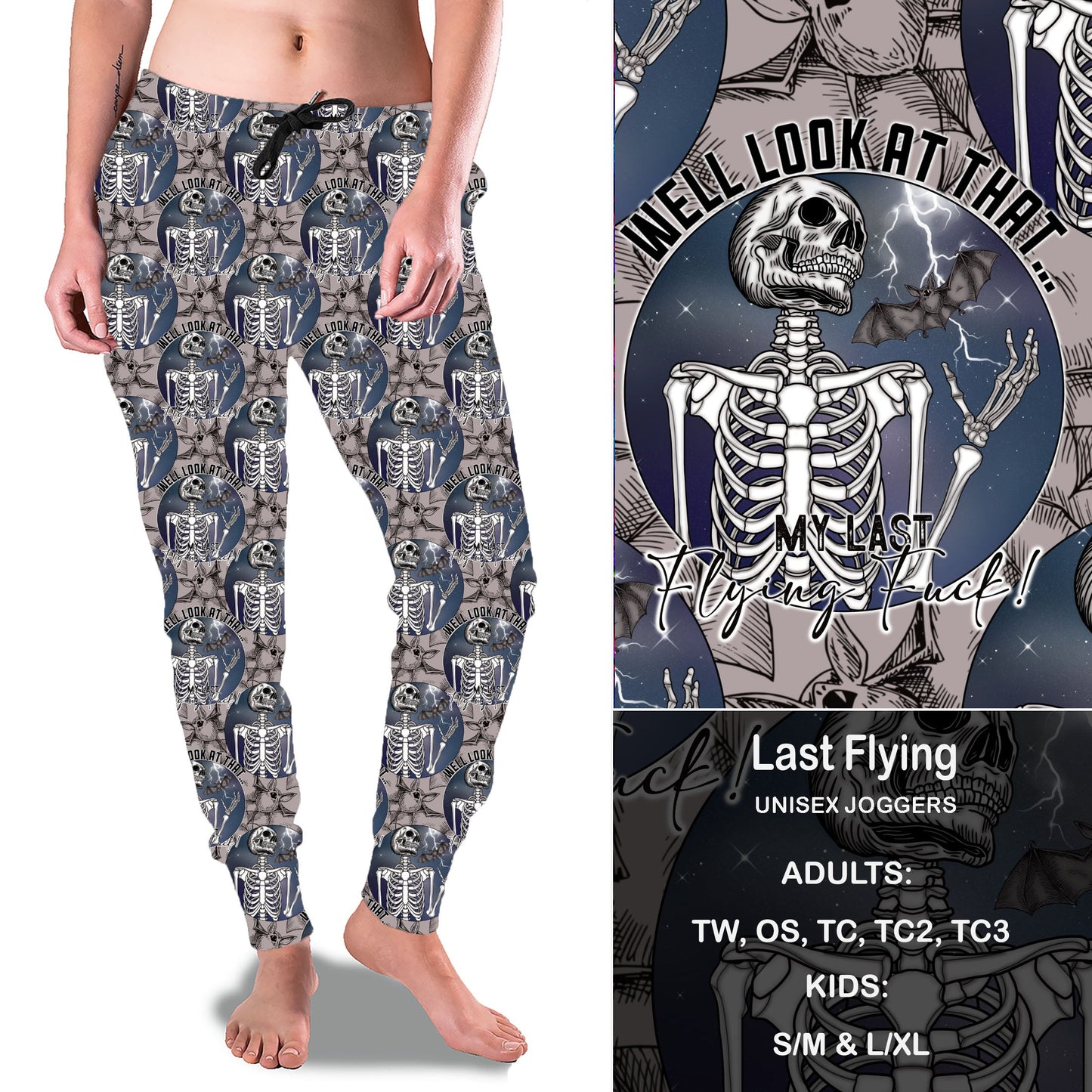 LAST FLYING - Full Joggers Preorder Closes 8/11 eta Sept.