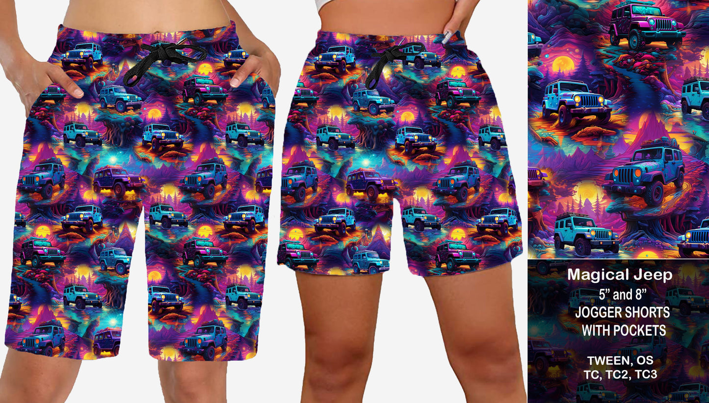 MAGICAL JEEP - Jogger Shorts Preorder Closes 7/28
