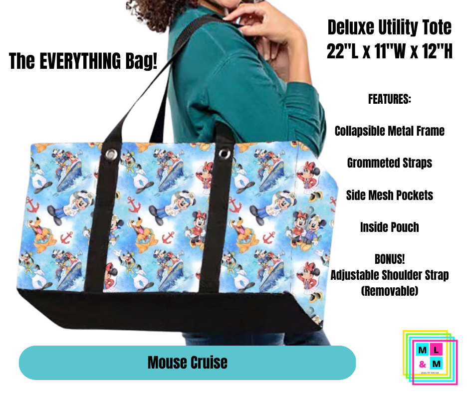 Mouse Cruise Collapsible Tote