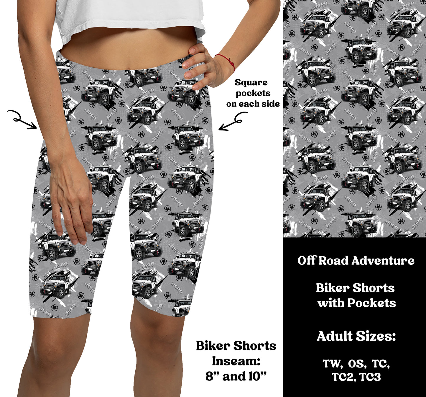 OFF ROAD - Bike Shorts with Pockets Preorder Closes 7/29