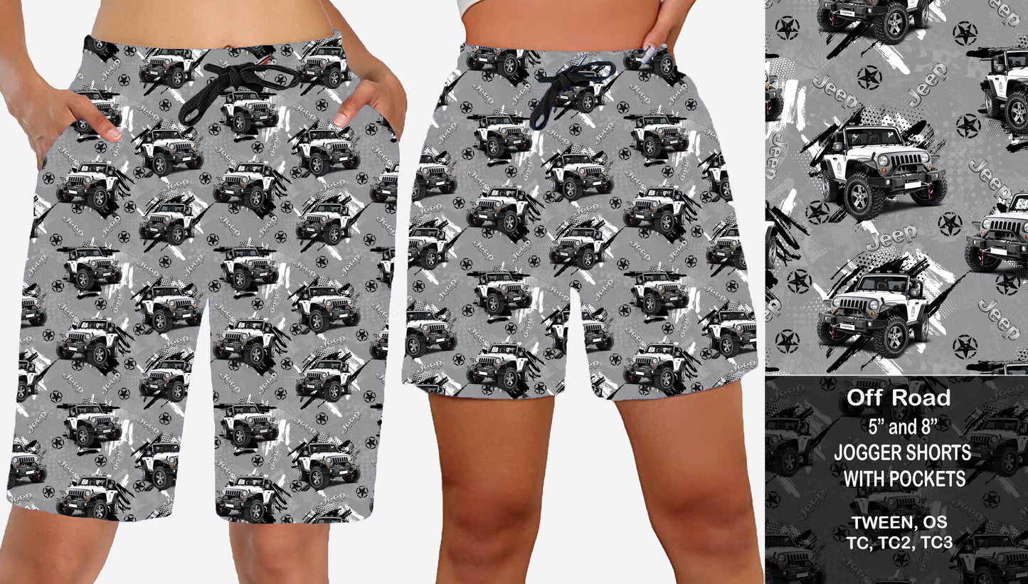 OFF ROAD ADVENTURES - Jogger Shorts Preorder Closes 7/28