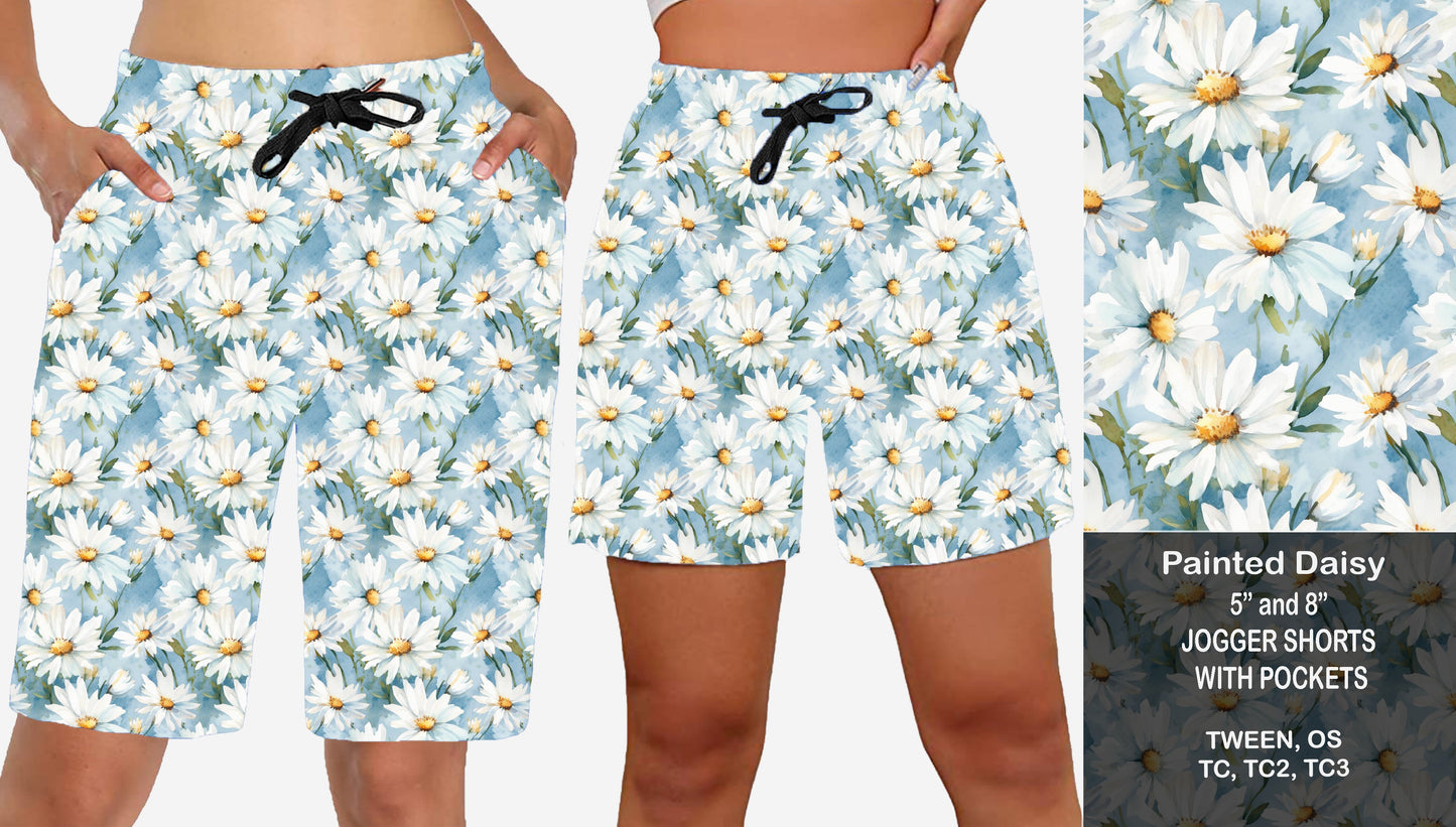 PAINTED DAISY - Jogger Shorts Preorder Closes 7/28