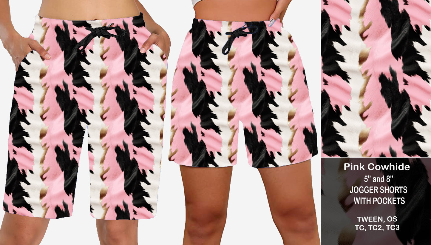 PINK COWHIDE - Jogger Shorts Preorder Closes 7/28