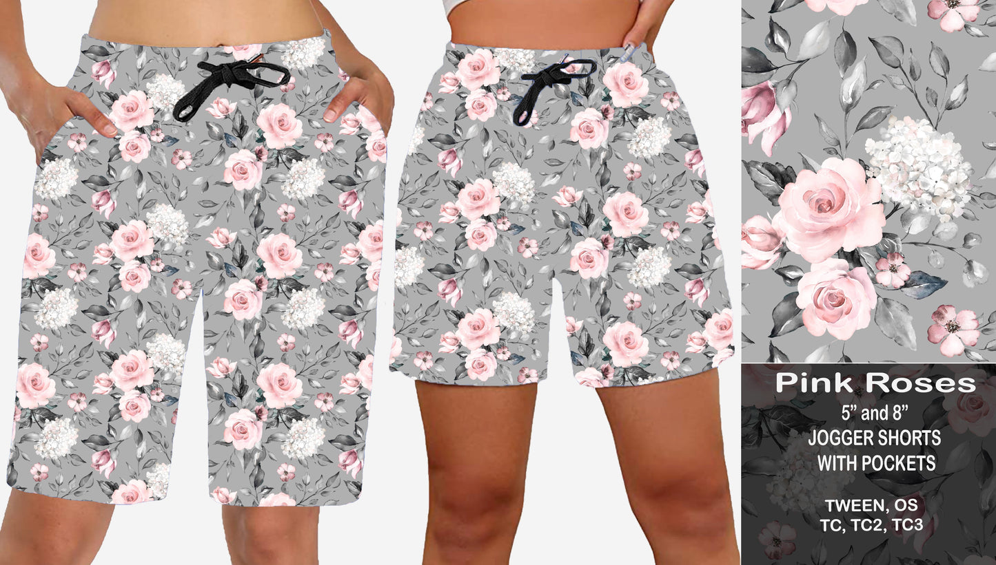 PINK ROSES - Jogger Shorts Preorder Closes 7/28