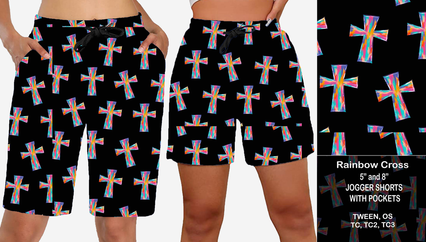 RAINBOW CROSSES - Jogger Shorts Preorder Closes 7/28