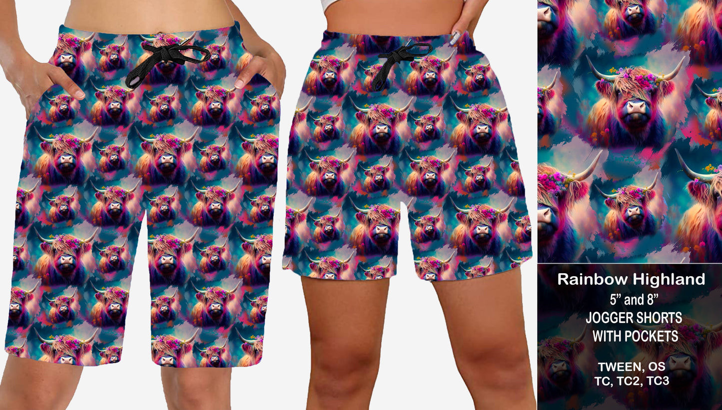 RAINBOW HIGHLAND - Jogger Shorts Preorder Closes 7/28