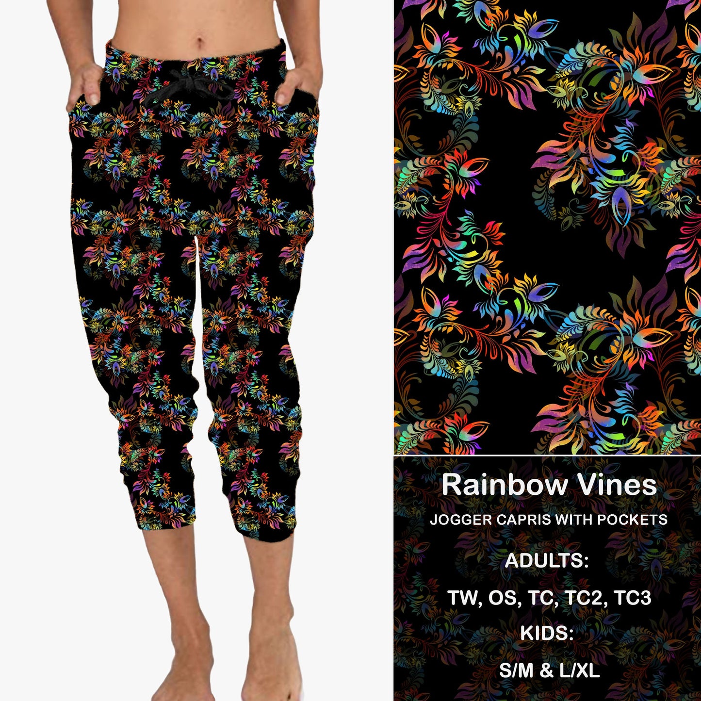 Rainbow Vines - Full & Capri Joggers Preorder Closes 2/23