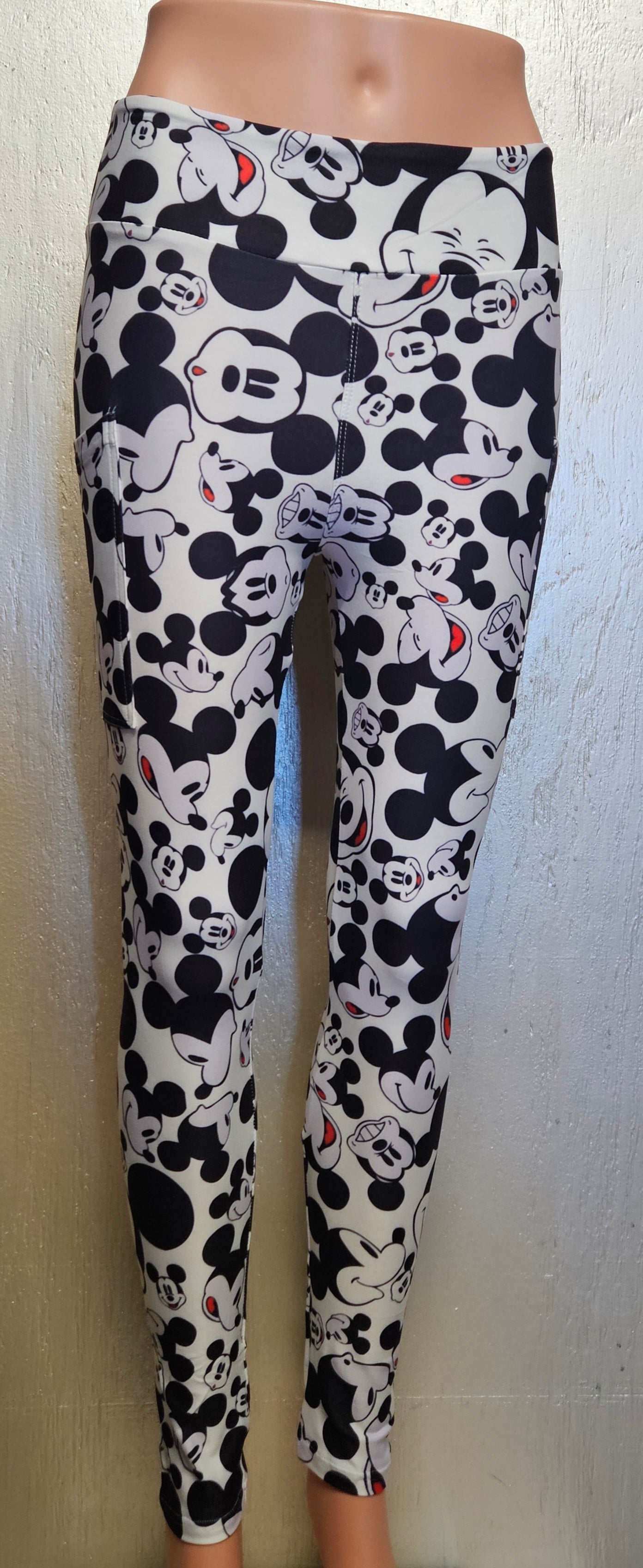 Mouse Meme leggings and capris with pockets