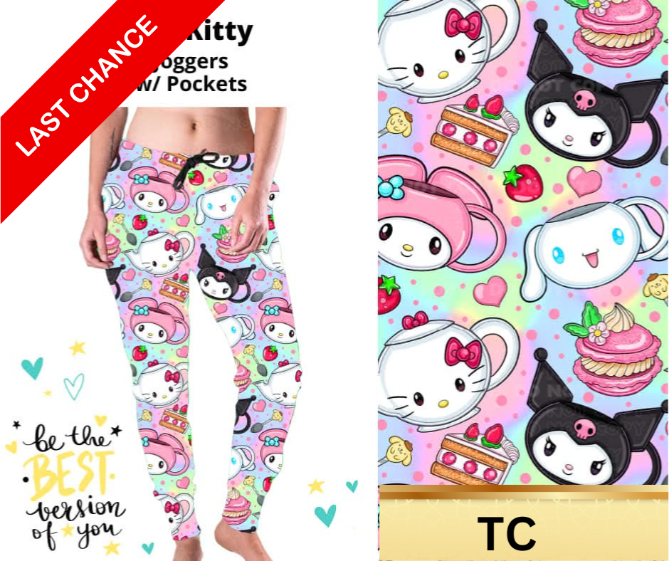 Tea Kitty Joggers