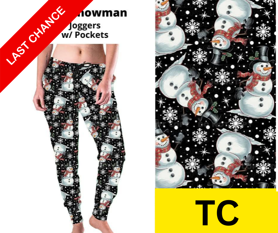 Jolly Snowman Joggers
