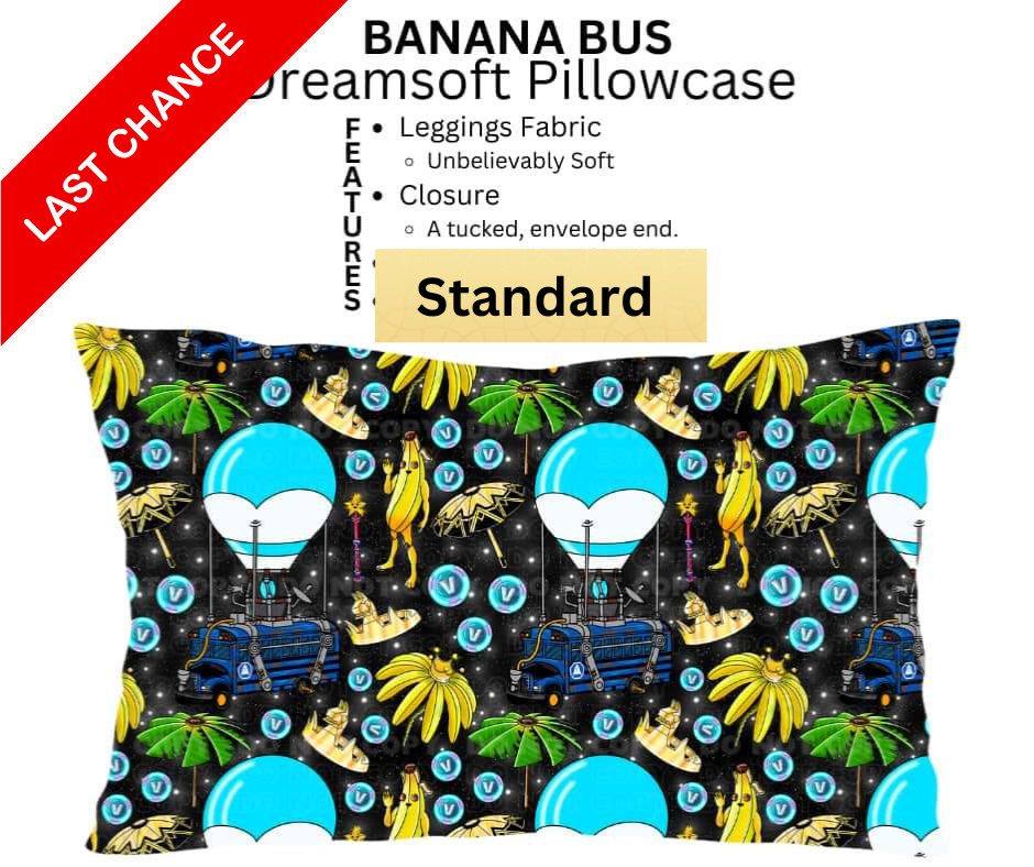Banana Bus Dreamsoft Pillowcase