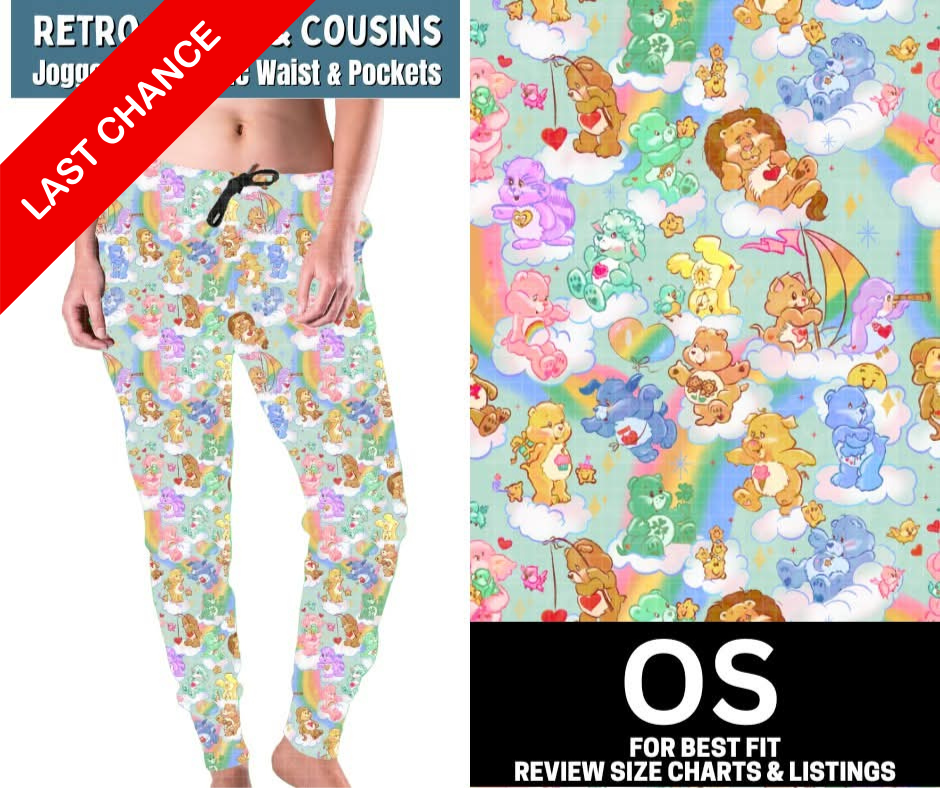 Retro Bears & Cousins Joggers