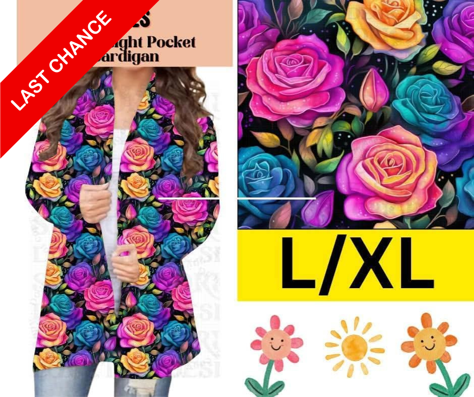 Roses Pocket Cardigan
