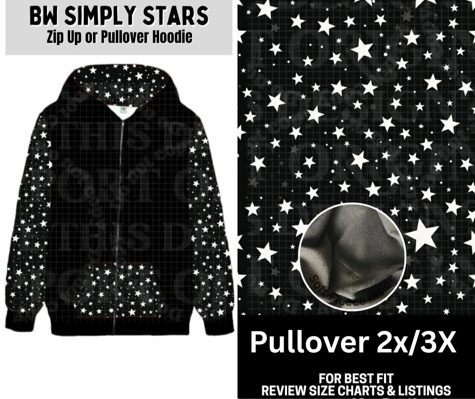 BW Simply Stars Pullover Hoodie