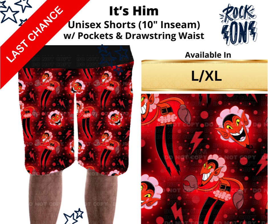 It's Him Unisex Shorts