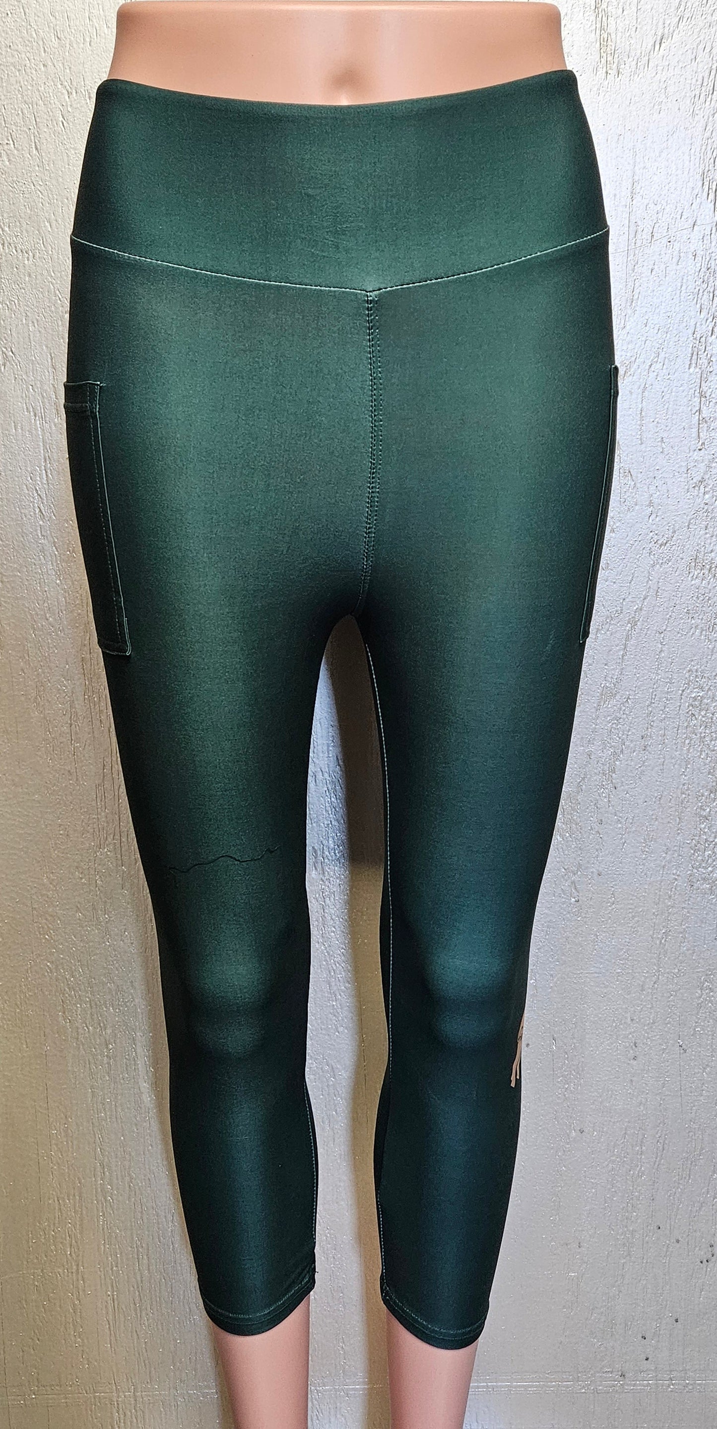 Green and Gold Buffalo capris (Charter School support)