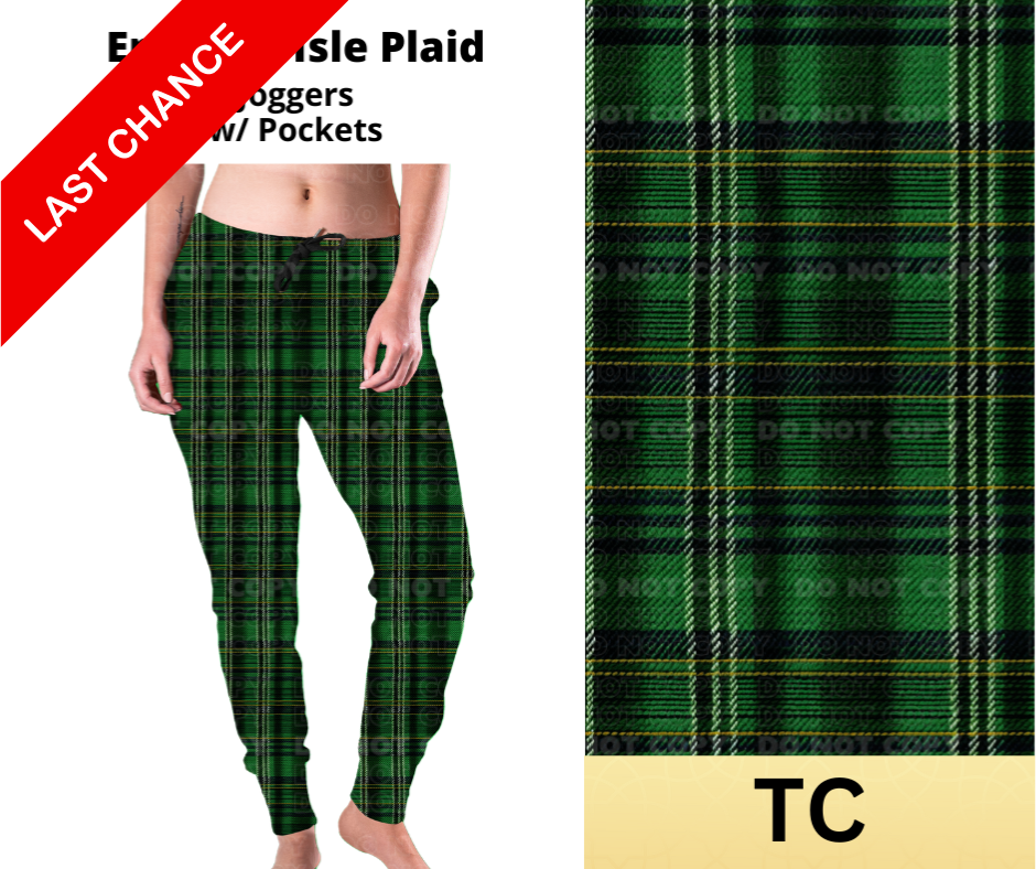 Emerald Isle Plaid Joggers