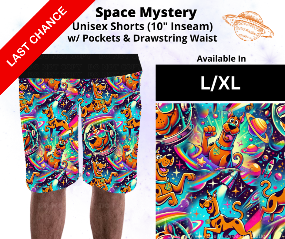 Space Mystery Unisex Shorts
