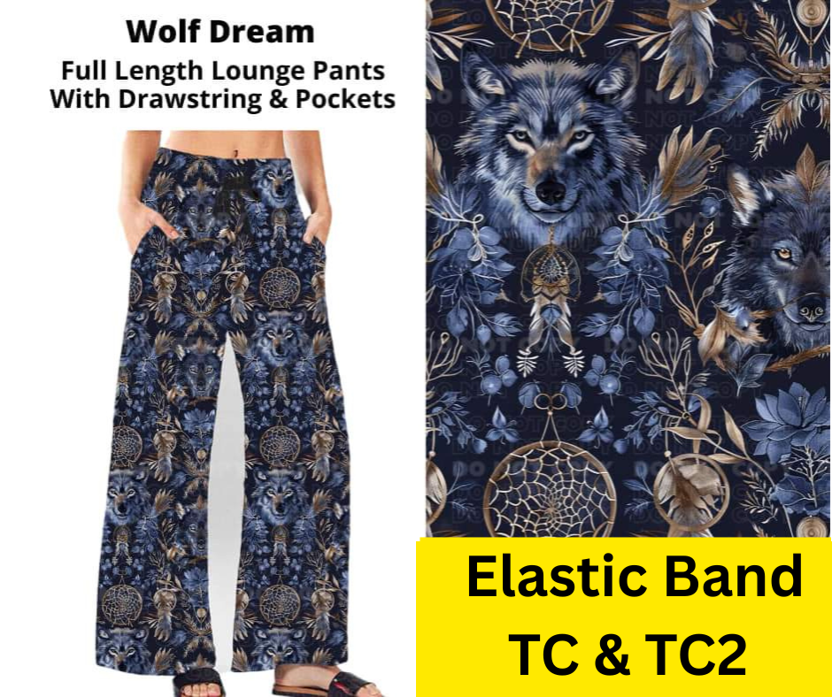 Wolf Dream Full Length Lounge Pants