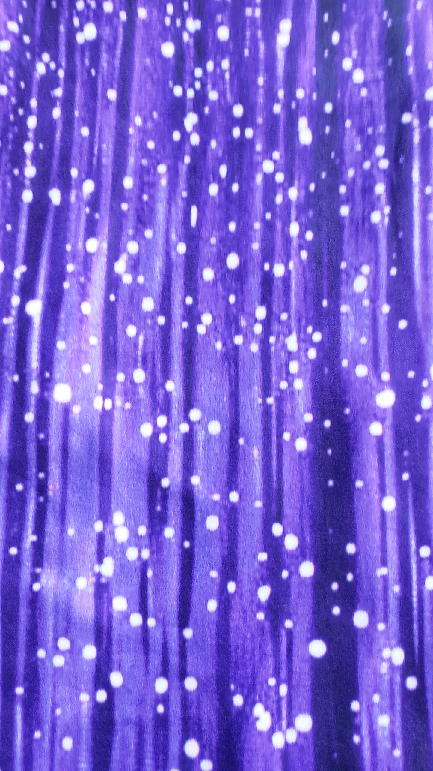 Purple Shimmer capris with pockets