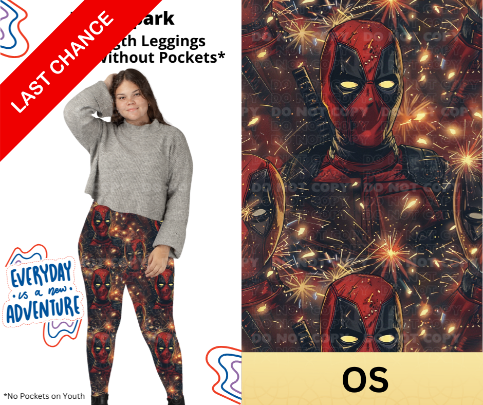Merc Spark Full Length Leggings w/ Pockets