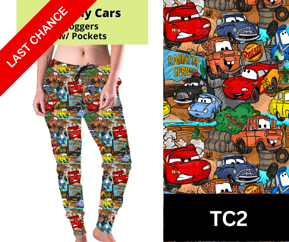 Sketchy Cars Joggers