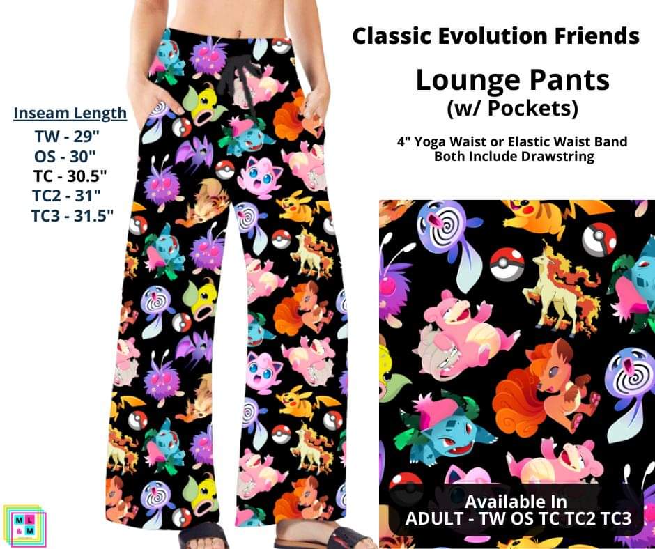 Classic Evolution Friends Full Length Lounge Pants