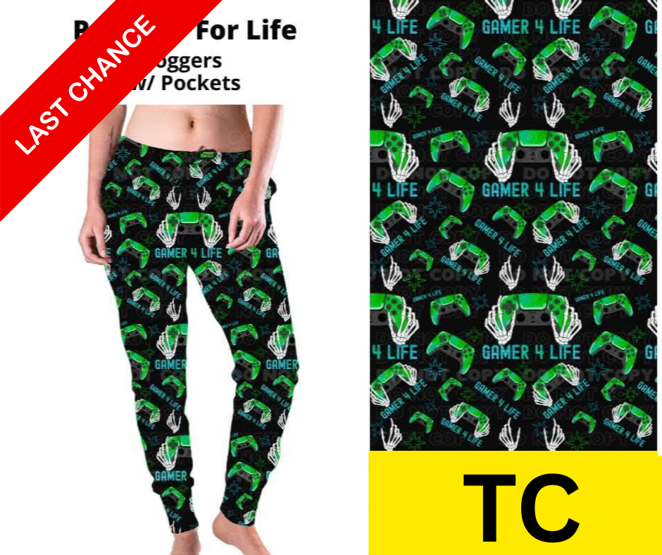 P Gamer For Life Joggers