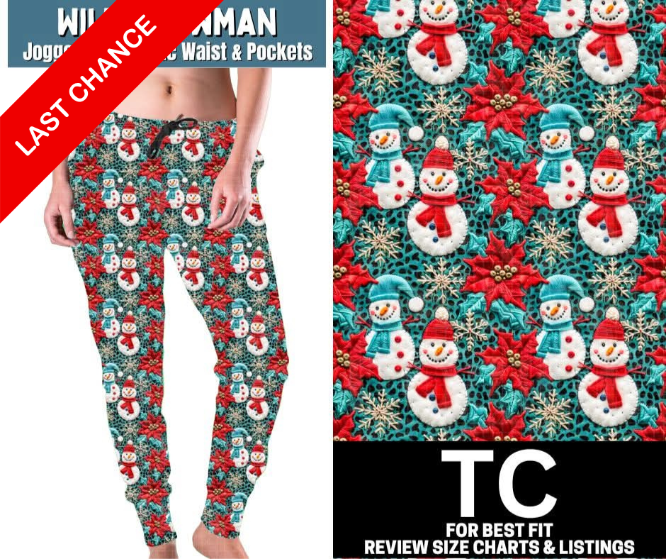 Wild Snowman Joggers