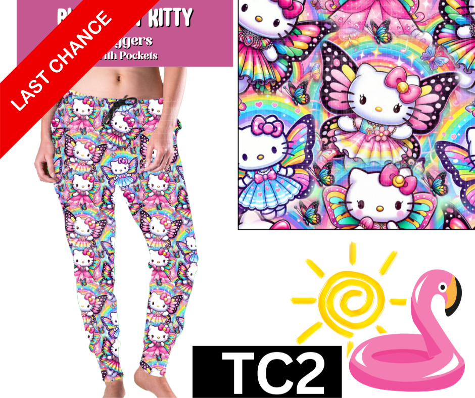 Butterfly Kitty Joggers