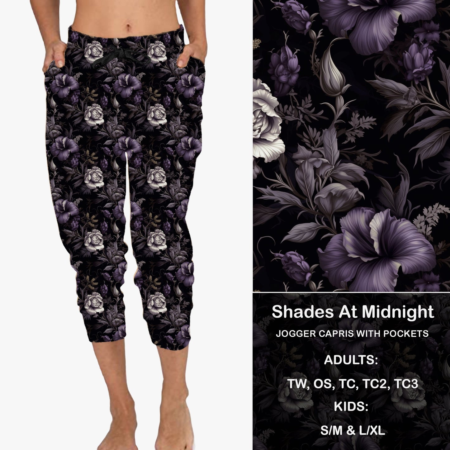 SHADES AT MIDNIGHT - Full & Capri Joggers Preorder Closes 7/31