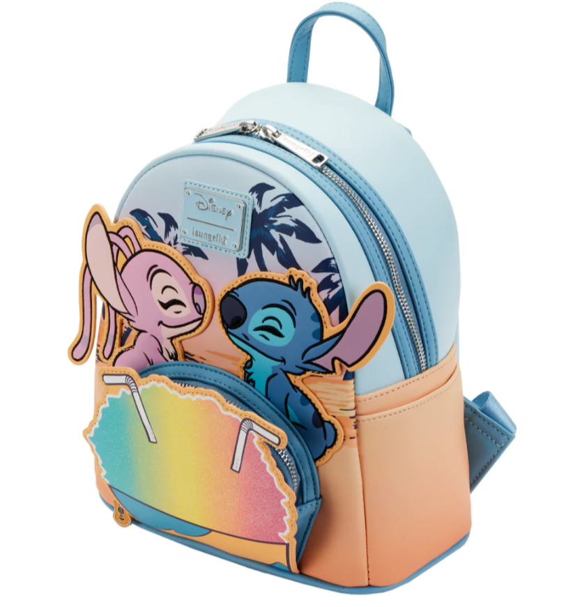 Lilo & Stitch Angel and Stitch Snow Cone Date Mini Backpack