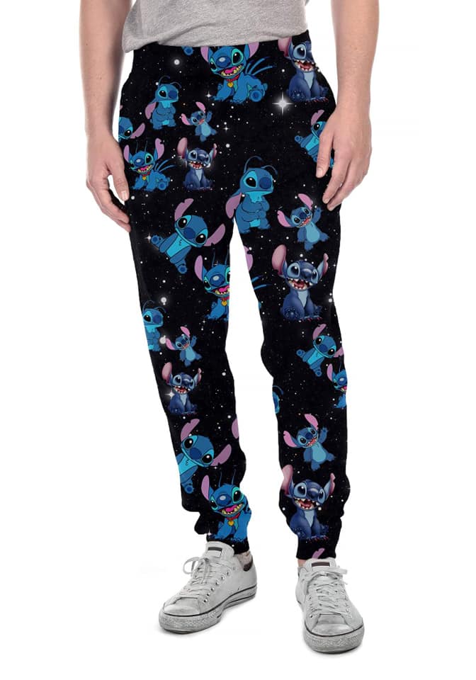 "Blue Alien" Capris and Joggers