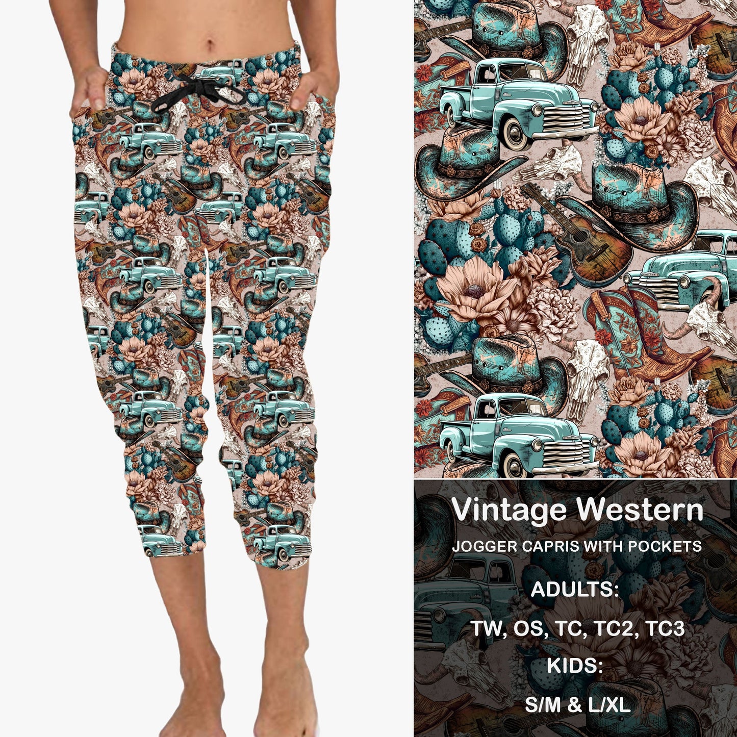 Vintage Western - Full & Capri Joggers Preorder Closes 2/23