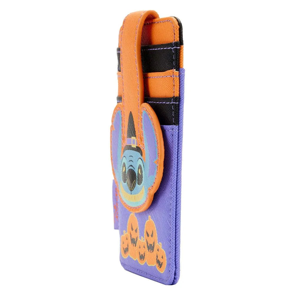 LOUNGEFLY- HALLOWEEN STITCH CARDHOLDER