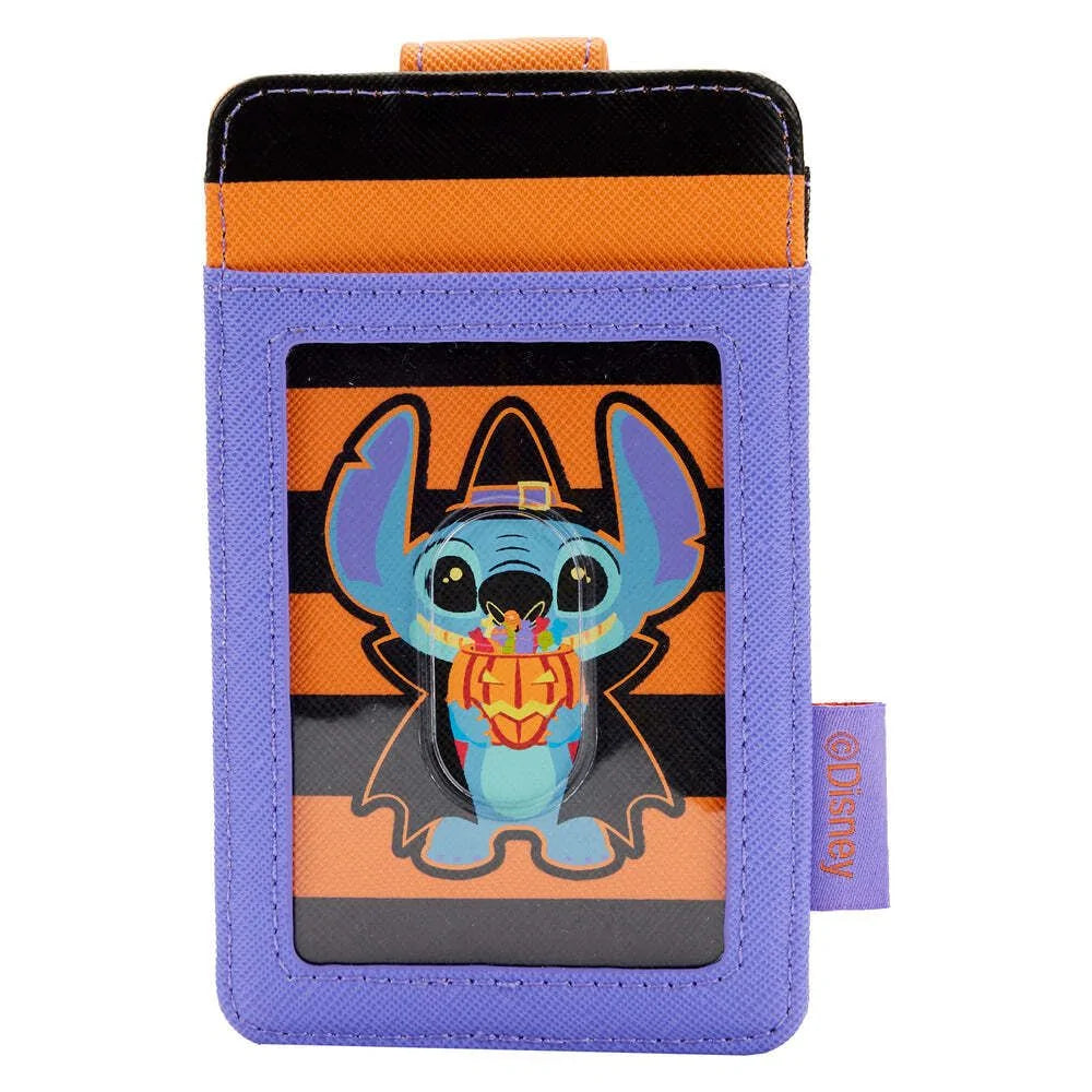 LOUNGEFLY- HALLOWEEN STITCH CARDHOLDER