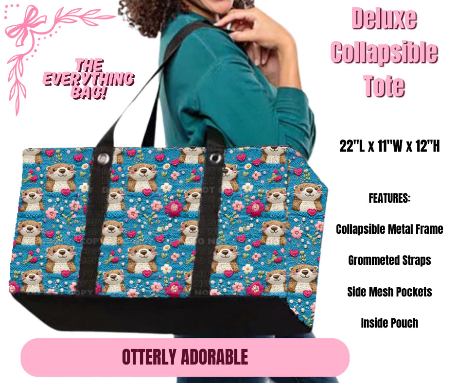 Otterly Adorable Collapsible Tote