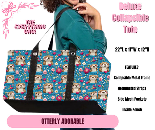 Otterly Adorable Collapsible Tote