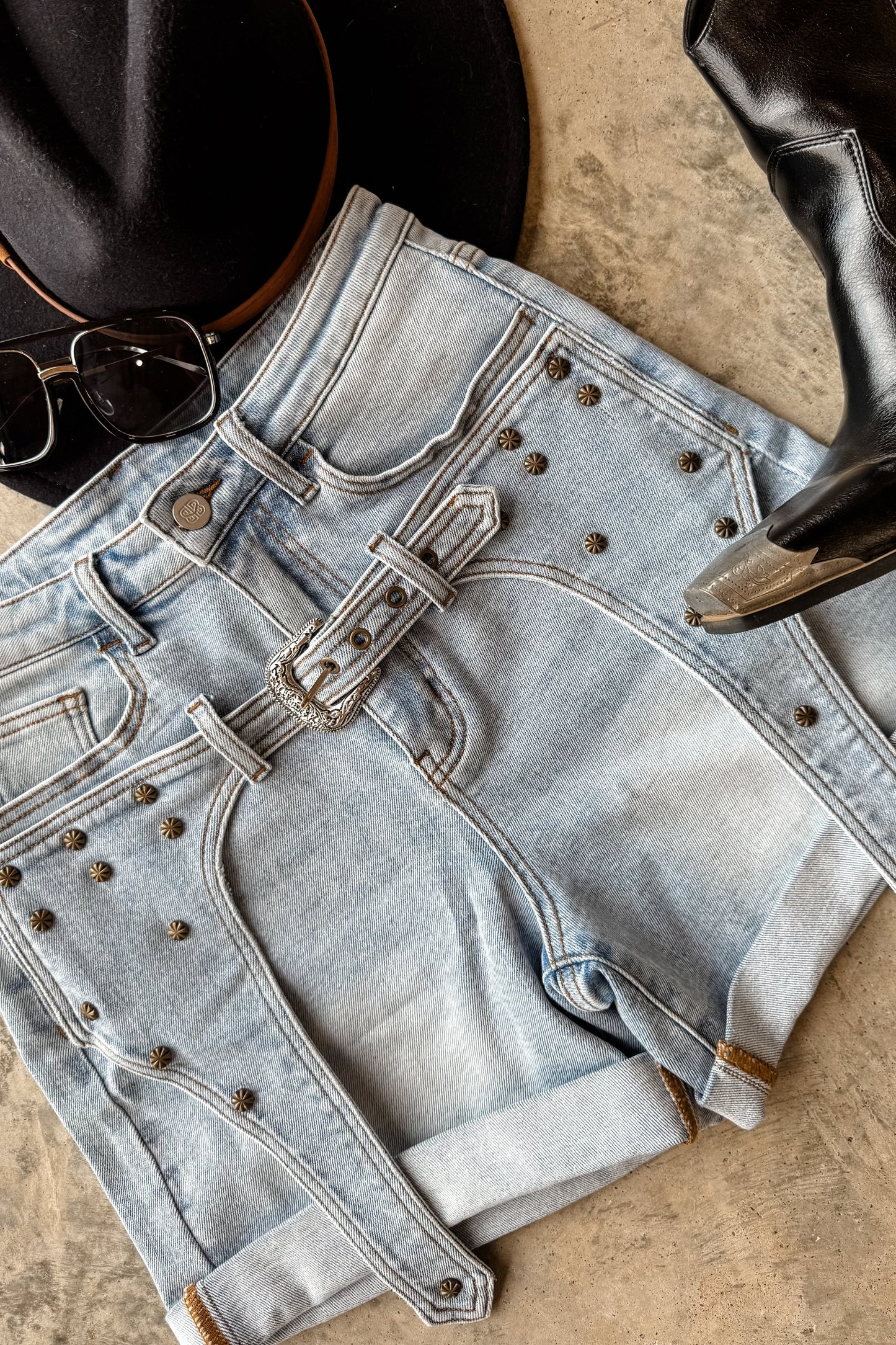 PREORDER: Festival Nights Buckle Shorts