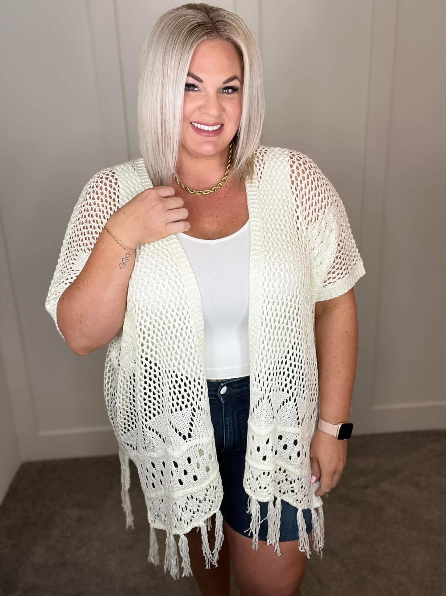 Amanda Knit Cardigan w/ Tassel