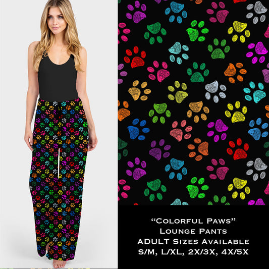 Colorful Paws - Lounge Pants
