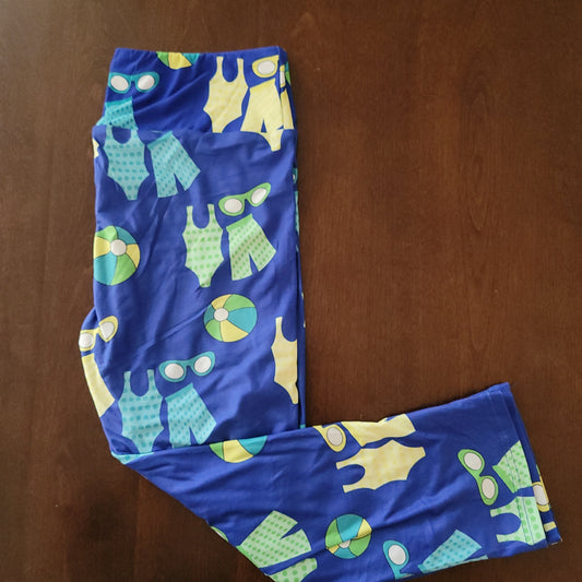 Beach Season one size capri